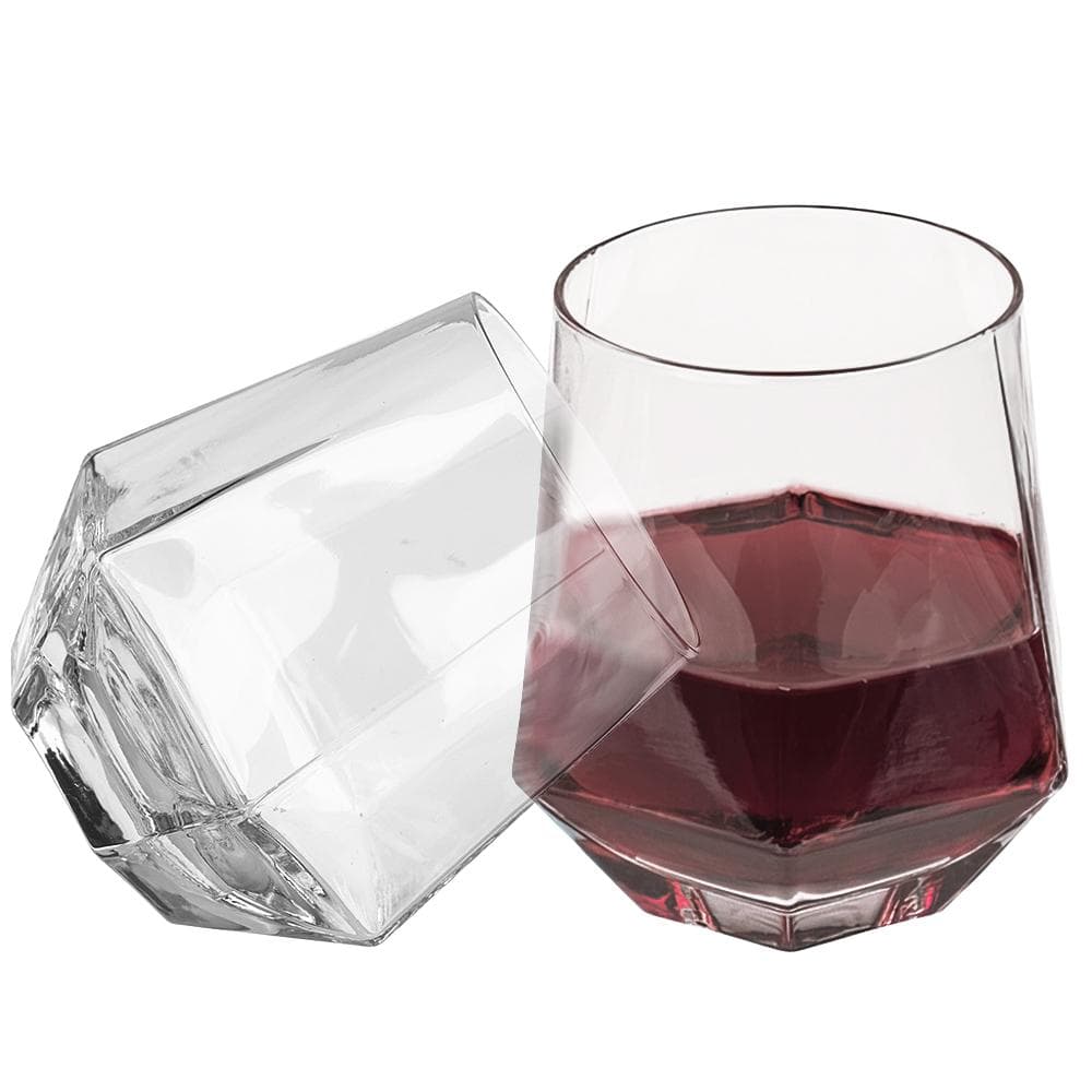 2-Pack Whiskeyglas / Cognacglas / Glas till Whiskey - Diamant