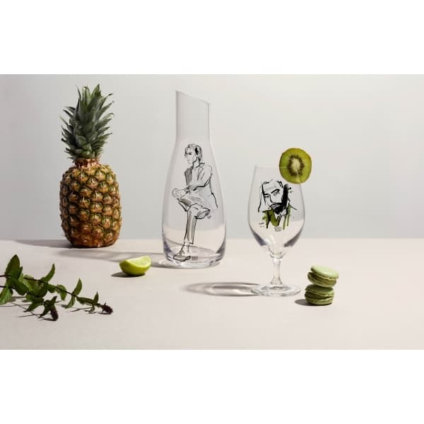 All About You Beer Glass Want Him 40cl, 2-pack - Kosta Boda