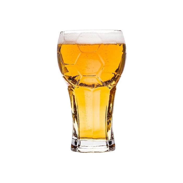 Ölmugg i form av en fotboll * Material: glas * Mått: 16,3 x 8,2 x 8,2 cm * Kapacitet: 600 ml Funktioner: