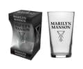 Miniatyrbild 1 av 2: Marilyn Manson Pint Glass Emblem Logo Official Boxed One Size