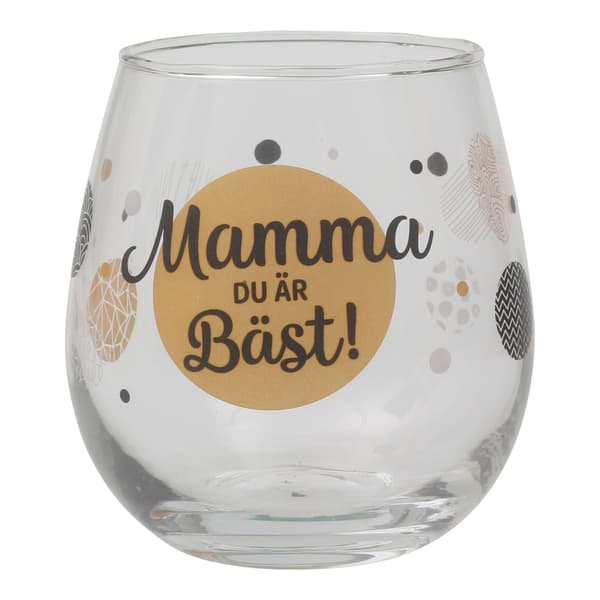 Glas "Mamma du är bäst"