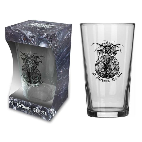 DARKTHRONE BEER GLASS - IT BECKONS US ALL (BOXED)