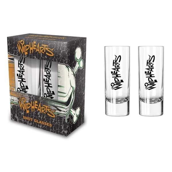 THE WILDHEARTS SHOT GLASS - LOGO (2-PACK)
