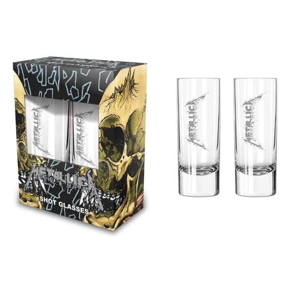 METALLICA SHOT GLASS - SAD BUT TRUE (2-PACK)