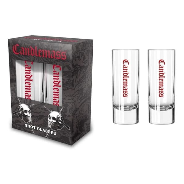 CANDLEMASS SHOT GLASS - LOGO (2-PACK)