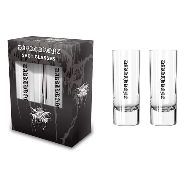 DARKTHRONE SHOT GLASS - LOGO (2-PACK)