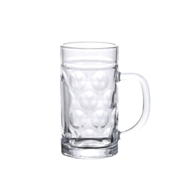 vidaXL Ölmuggar med handtag 6 st 500 ml