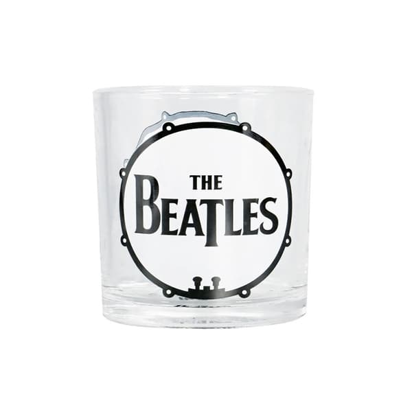 The Beatles Classic band Logo Tumbler Glass One Size