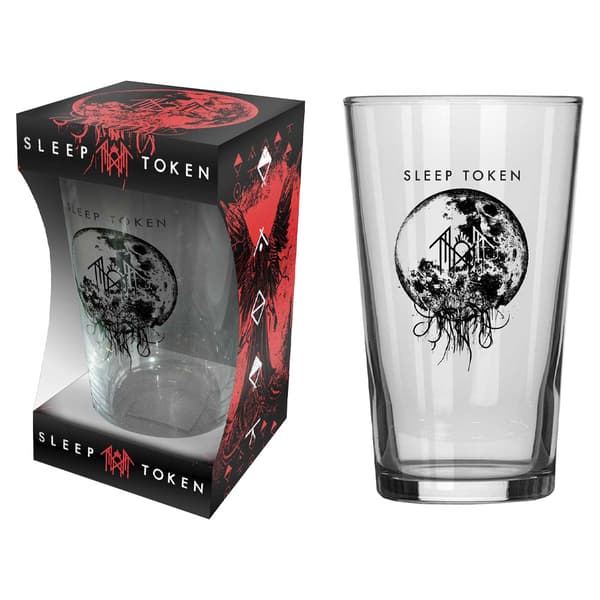 Sleep Token Take Me Back To Eden Pint Glass One Size
