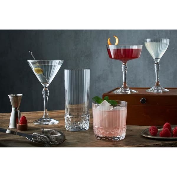 Bormioli set om 6 FIZZ AMERICA '20S 27 CL glas