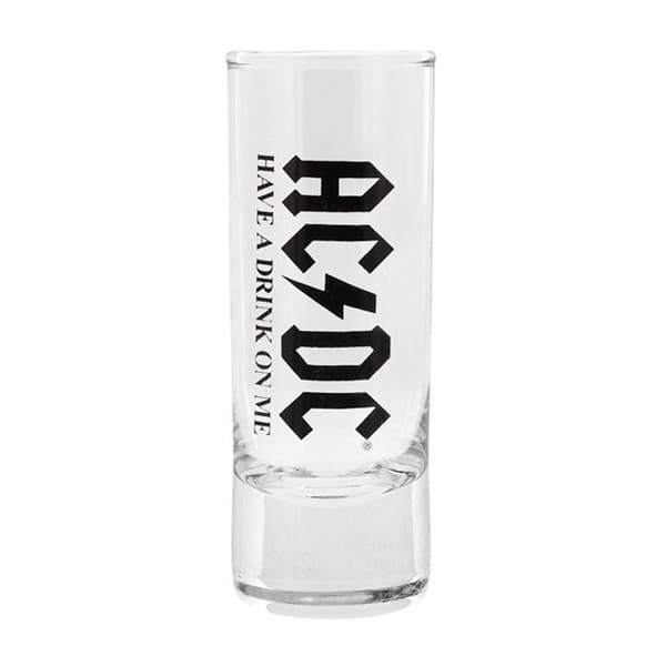 AC/DC Have A Drink On Me Shot Glass Set White One Size