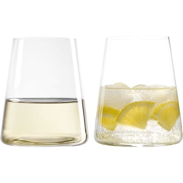 Critalline glas whiskyglas - Topkapi Greenrock för whisky, cocktail, läsk eller vatten. H. 10 cm Kapacitet 38 cl - Topkapi