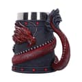 Miniatyrbild 4 av 4: Nemesis Now - Dragon Coil Tankard - Chope Rouge 16 cm