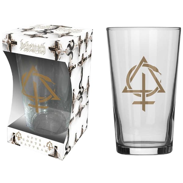 Behemoth Opus Contra Natvram Pint Glass One Size