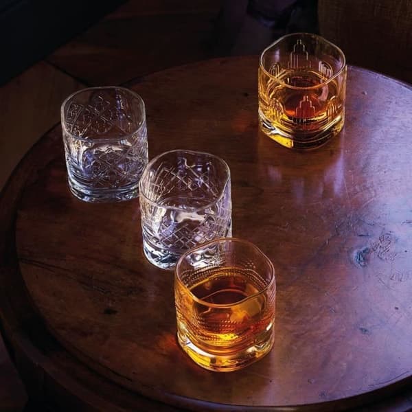 LA ROCHERE X4 Dandy whiskykoppar - Blandade färger