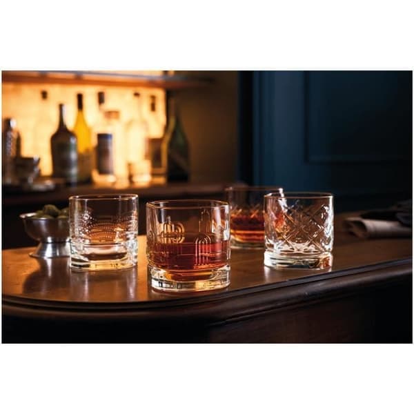 LA ROCHERE X4 Dandy whiskykoppar - Blandade färger