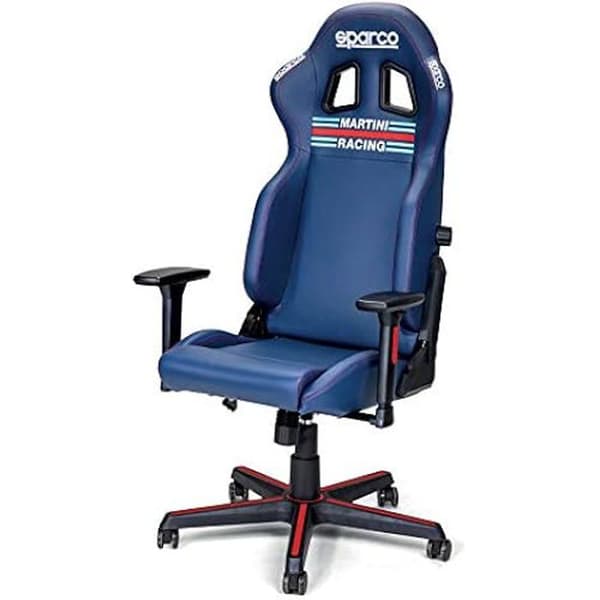 Spelstol - SPARCO - Martini RACIN - Marinblå färg - 100 % ny - Praktisk och innovativ
