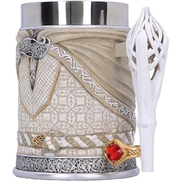 Chope - Nemesis Now - Gandalf Den Vita - Resin - 15 cm - Under officiell licens