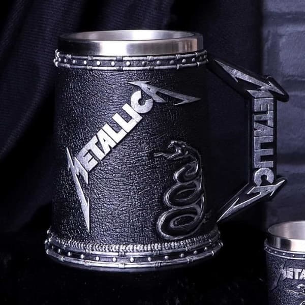 Metallica Tankard - Nemesis Now - The Black Album - Resin - 15cm