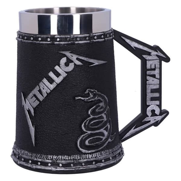 Metallica Tankard - Nemesis Now - The Black Album - Resin - 15cm