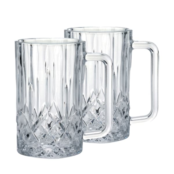 Harvey Beer Mug w Handle 50cl, 2-pack - Aida