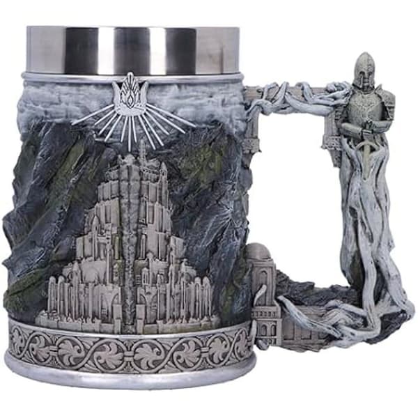 Ölglas - Nemesis Now - Gondor - 15,5 cm - Resin - Officiell produkt från Sagan om Ringen