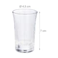 Miniatyrbild 4 av 6: Relaxdays snapsglas, set om 12, snapsglas, 2 cl, matsmältningsglas, espresso, snaps, snapsglas, klara