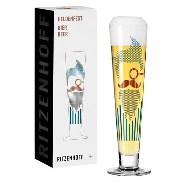 HELDENFEST ÖLGLAS 0,4L KOLLEKTION CHRISTINE KORDES 2022 - RITZENHOFF