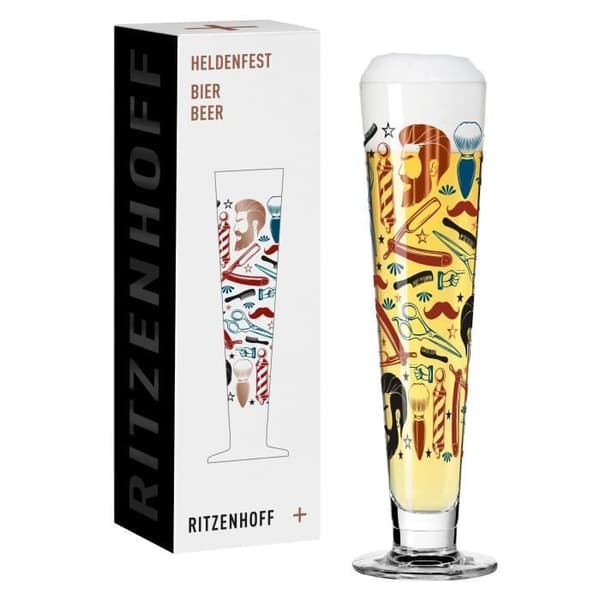 Ölglas - RITZENHOFF - Samling Rebecca Bus 2022 - 0,4L - Kristallglas - Varierade färger