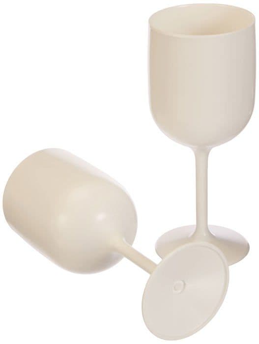 Cocktailglas - designer Mojito aperitifglas - MDCPPBXBL - Glasögonlåda, plast, vit, 0,45 liter, 2 st.