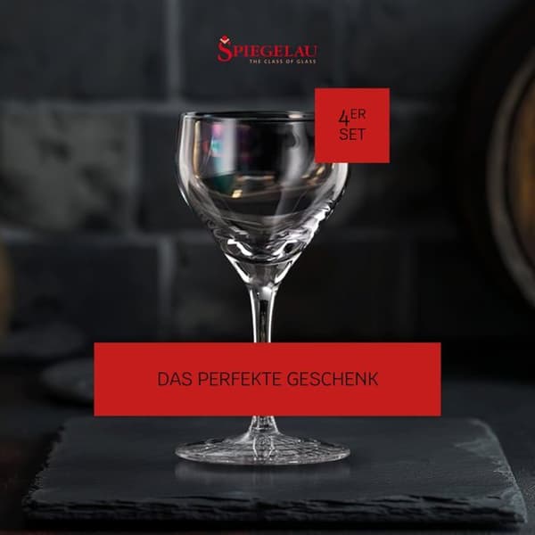 Spiegelau - Nachtmann - 4500156 - Perfect Serve Nick - Nora 4-pack cocktailglas i kristall 150 ml