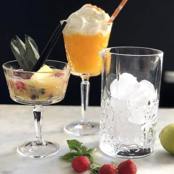Cocktailglas - Bruno Evrard - TATTOO - 27cl - Titanförstärkt glas - Paket med 6