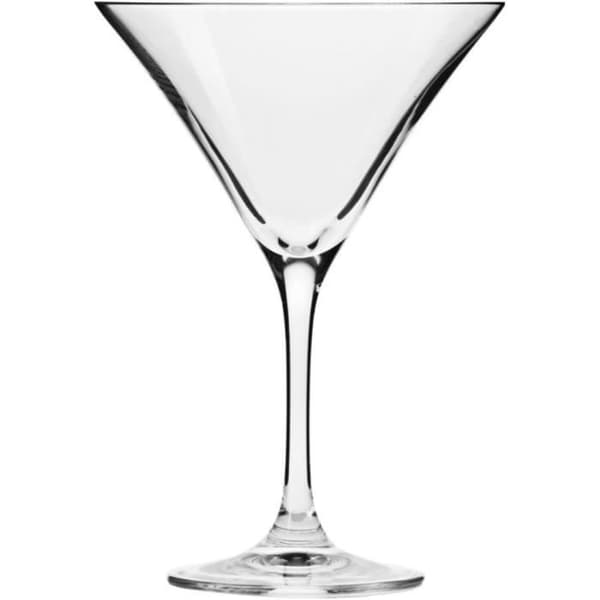 Verres à Martini - KROSNO - Avant Garde - 240 ML - Lot de 6 - Kristallklart Transparent