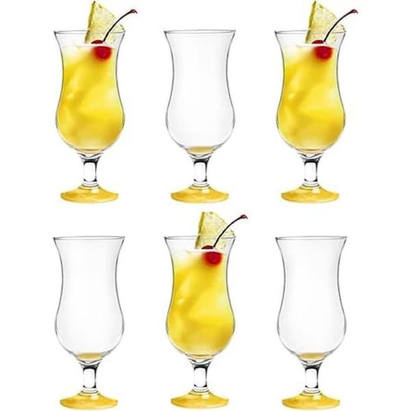 Glasmark - A570032-0420-518384 - 57-0032-0420 - Set med 6 cocktailglas max 480 ml i botten gul