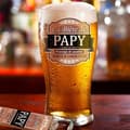 Miniatyrbild 2 av 3: PAPY VIT ÖL GLAS LÅDA