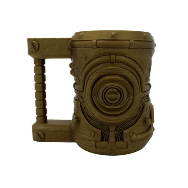 Steampunk-krus dekorasjon bordplate
