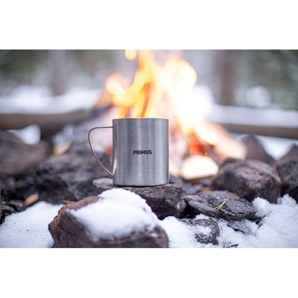 PRIMUS CAMPFIRE PINT 0.6L STEINLESS STEEL, mugg rostfritt stål