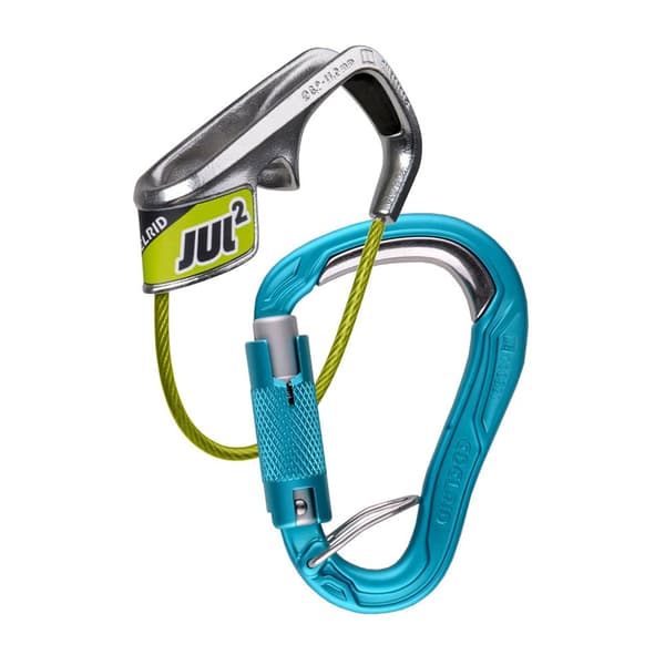 Edelrid Säkerhetsanordning Jul 2 Belay Kit Bulletproof Triple Blå