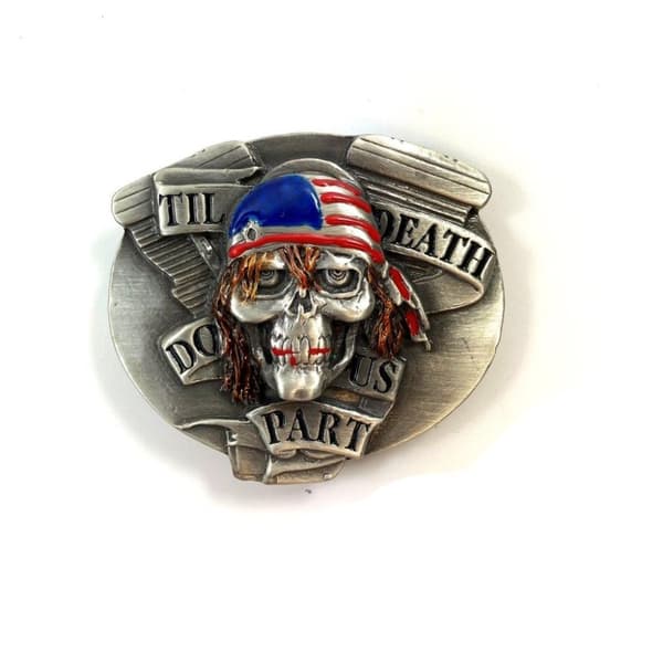 Belt Buckle - Death do us part