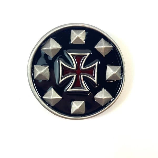 Belt Buckle - Red cross