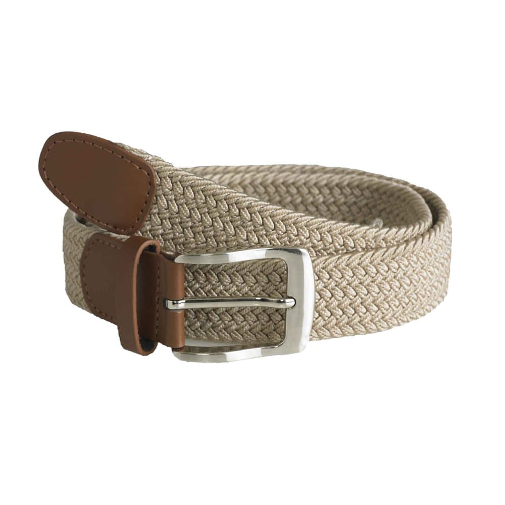 Duke Frank Stretch Braided Belt för män