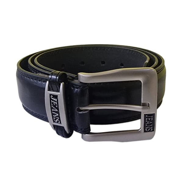 Duke Mens D555 Kenny Bonded Leather Waist Belt Black 60