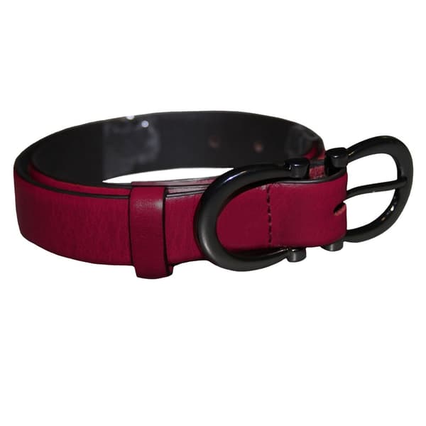 Eastern Counties Leather Womens/Ladies Feature Buckle Belt Burgundy 16