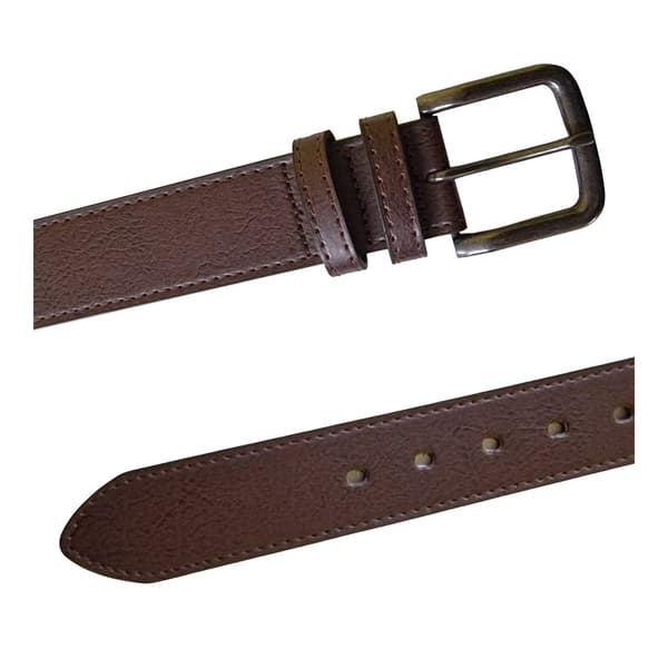 Duke Mens D555 Archie Antique Look Bonded Leather Buckle Waist Belt