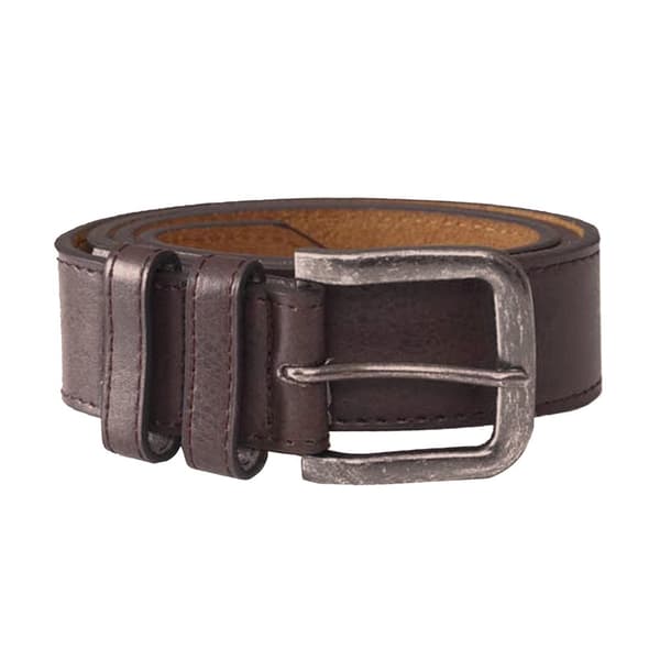 Duke Mens D555 Archie Antique Look Bonded Leather Buckle Waist Belt