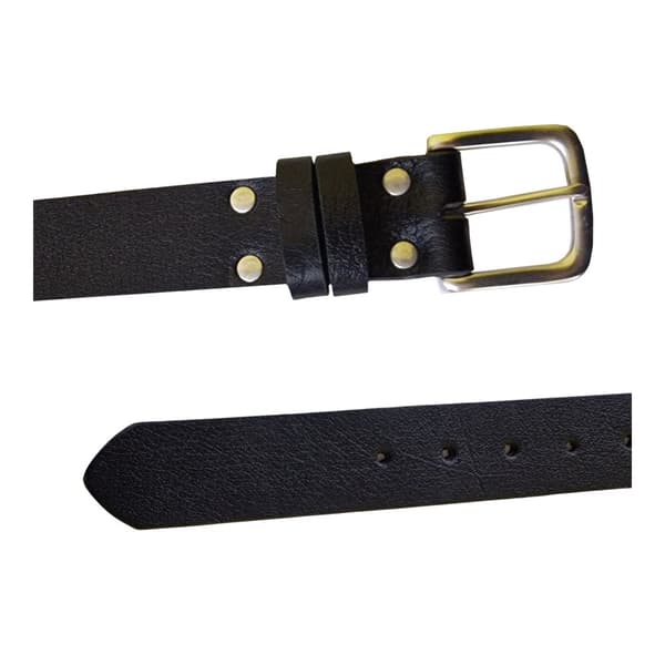 Duke Mens D555 Gavin Leather Square Buckle Belt