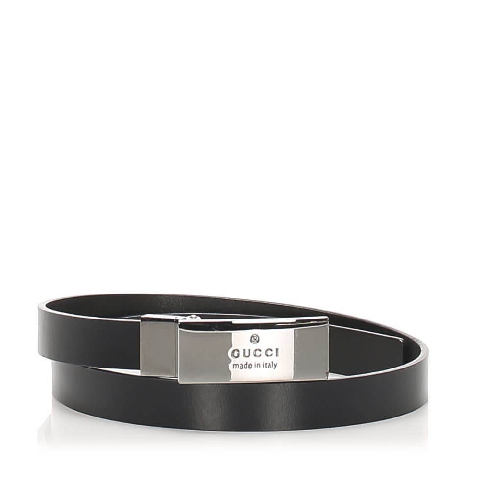 Gucci Leather Belt Black