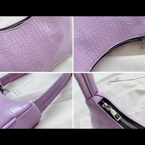 Crocodile Pattern Women's Trendy Shoulder Bag