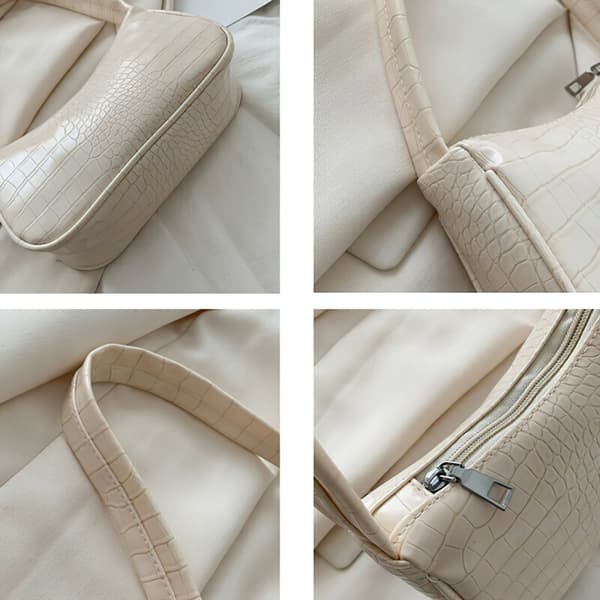 Crocodile Pattern Women's Trendy Shoulder Bag