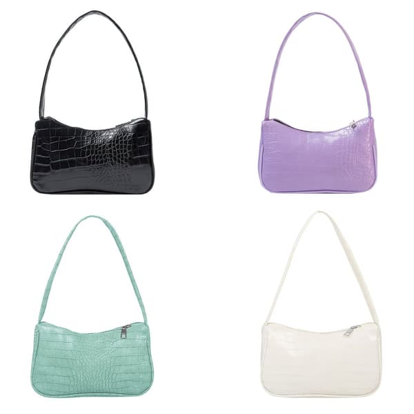 Crocodile Pattern Women's Trendy Shoulder Bag